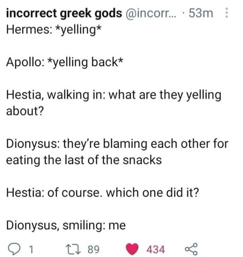 Dionysus X Apollo, Greek God And Goddess Memes, Greek Mythology Memes Funny, Mythology Humor, Greek Funny, Greek Memes, Greek Mythology Humor, Greek Mythology Gods, History Jokes