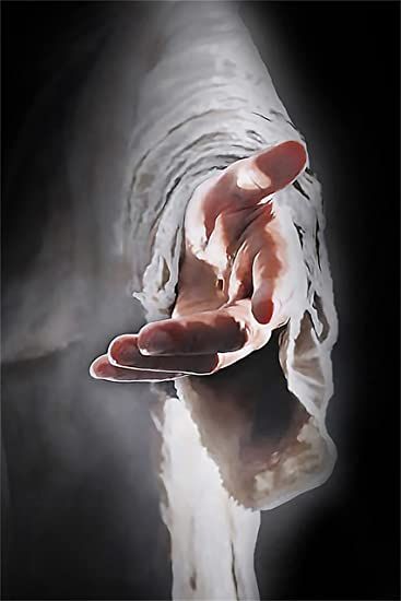 Buy top quality christian wall art at Cheapwallarts.com. Me As A Painting, Verses Background, Christian Painting Ideas On Canvas, Christian Art Ideas, Airbrush Projects, Love Painting Canvas, Jesus Hands, Christian Art Painting, Give Me Your Hand