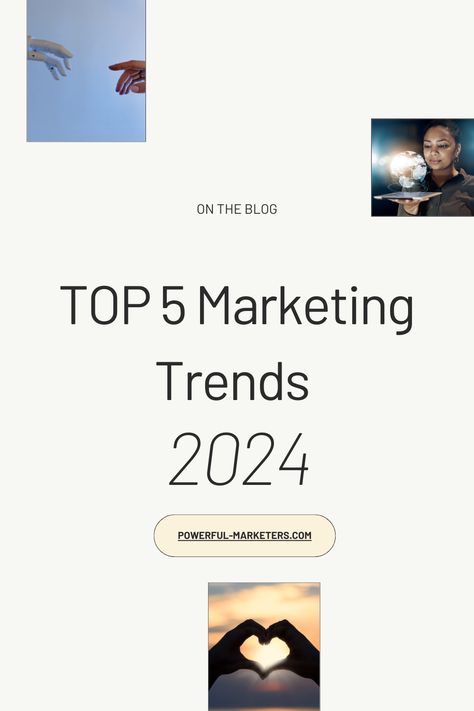 In this blog post, we delve into the top five marketing trends that are shaping the industry, offering insights into how brands can navigate this dynamic landscape successfully. 2024 Marketing Trends, Digital Marketing Trends 2023, Marketing Strategy For New Product, Business Development Strategy, Why Digital Marketing Is Important, Digital Marketing Trends, Business Trends, Tech Trends, Business Look