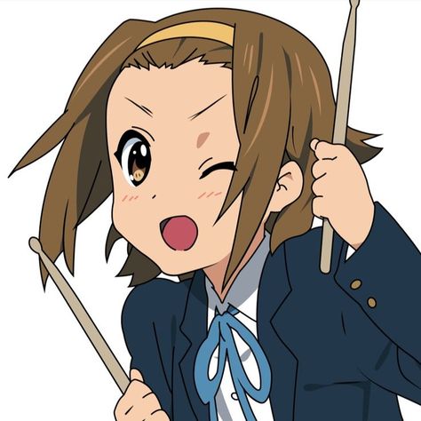 K-on Ritsu, K On Pfp, K-on Icons, Azusa Nakano, Yui Hirasawa, K On, Icon X, Screen Icon, Alien Stage