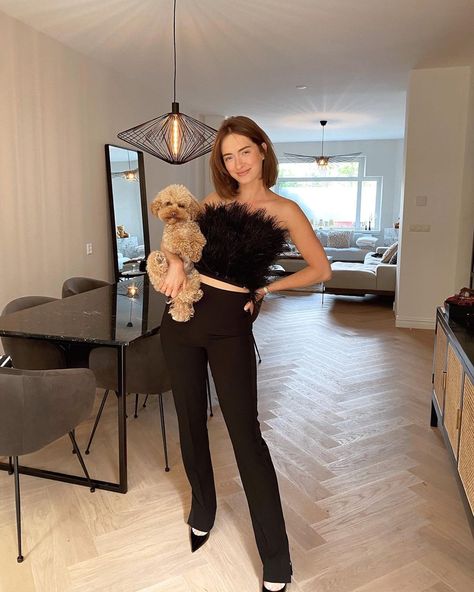 RIANNE MEIJER 🐶 on Instagram: “Playing dress up at home is my new favorite thing ❤️ @koccaofficial #Illdoitwithkocca” Rianne Meijer, Playing Dress Up, At Home, Dress Up, Hair Styles, On Instagram, Instagram