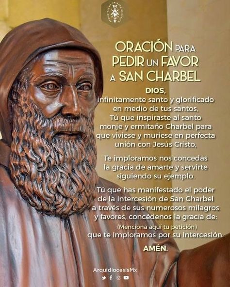 San Charbel, St Charbel, God Answers Prayers, Answered Prayers, On Twitter, Twitter, Santos