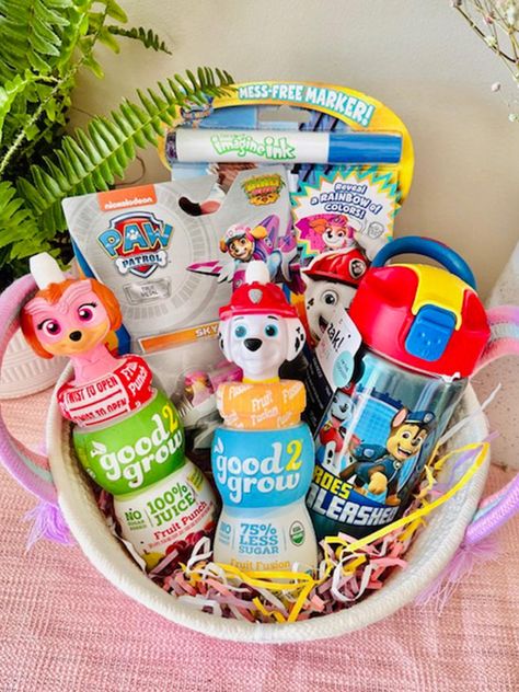 Get Easter done on your Target Run! @targetfamilyfinds used our Character 3 Packs to put together the Baby Shark and PAW Patrol Easter Baskets for her littles at Target, and we thought they were egg-cellent! Paw Patrol Easter Basket Ideas, Paw Patrol Easter Basket, Basket Themes, Easter Basket Themes, Creative Easter Baskets, Easy Easter Treats, Target Run, Baby Easter Basket, Baby Mirror