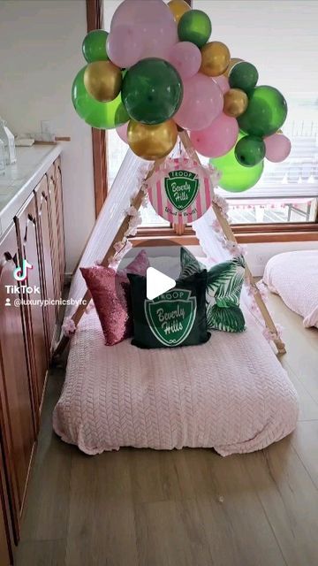 Let us bring you the best sleepover ever! Troop Beverly Hills is just one of our awsome themes! Best Sleepover Ever, The Best Sleepover, Teepee Sleepover, Luxury Picnics, Troop Beverly Hills, Teepee Party, Kids' Party, Kids Events, Slumber Parties