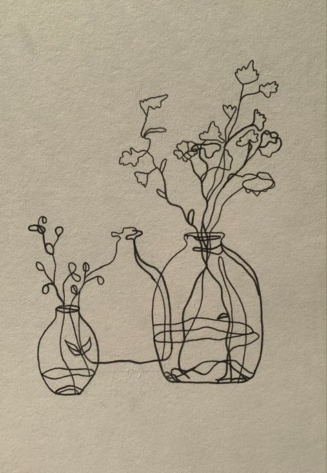 Plant Vase Drawing, Flower Vase Line Art, Fine Line Flower Vase Tattoo, Shattered Vase Tattoo, Vase Tattoo Fine Line, Fine Line Vase Tattoo, Spring Line Art, Cracked Vase Tattoo, Plant Vase Tattoo