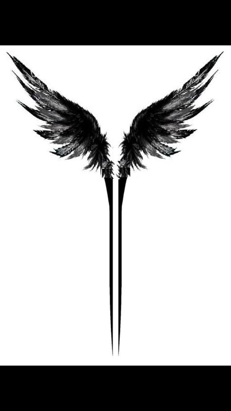 Wolf Spine Tattoo, Knee Wings Tattoo, Raven Sternum Tattoo, Mens Tattoo Designs Drawing, Rib Cage Tattoos For Men, Valkyrie Wings Tattoo, Shoulder Blade Tattoo For Guys, Raven Wing Tattoo, Dragon Wing Tattoo