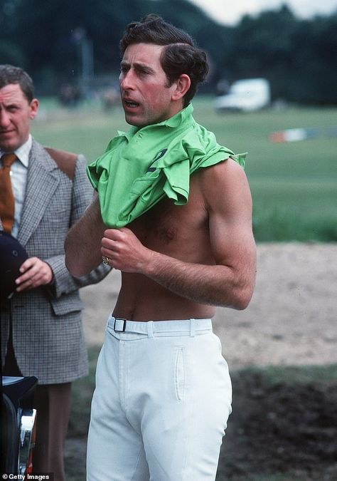 Young Prince Charles, Polo Game, Princess Diana And Charles, British Party, King Picture, Heart Throb, Old King, Polo Match, King Charles Iii