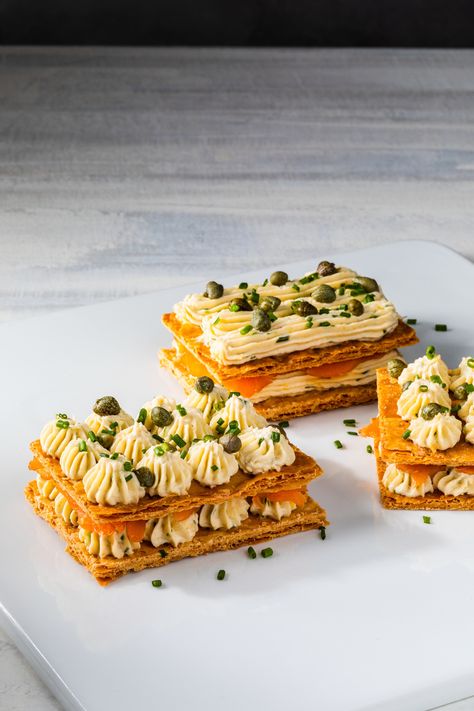 Using a food processor and a new "jelly-roll" folding method, home cooks can now make puff pastry easily and quickly. Savoury Mille Feuille, Puff Pastry Dough Recipe, Quick Puff Pastry, Pastry Dough Recipe, Cooks Illustrated Recipes, Donut Toppings, Illustrated Recipe, Plating Ideas, Cookie Toppings