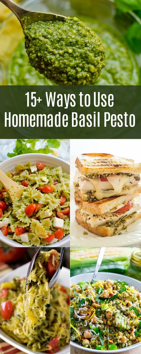 Pesto Uses Easy Recipes, How To Use Pesto, Pesto Meals, Ways To Use Pesto, Yoli Recipes, Recipes Using Pesto, Pasta Sandwich, Pesto Uses, Pesto Dishes