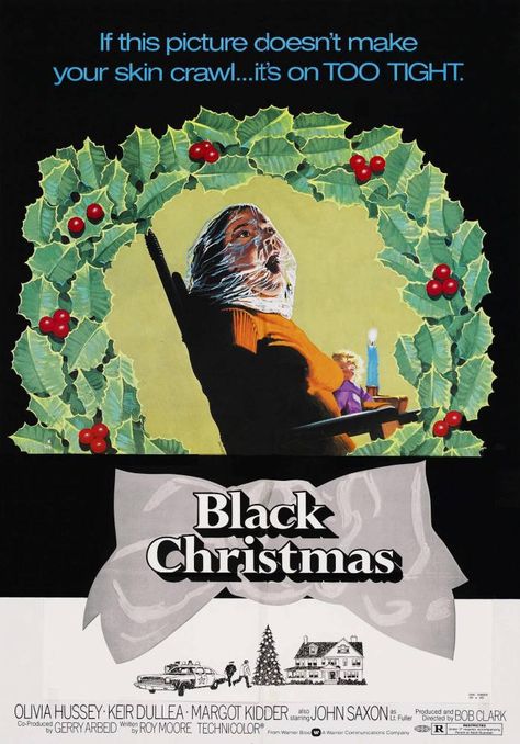 Black Christmas Movies, Black Christmas 1974, Christmas Horror Movies, Christmas Horror, Slasher Film, Horror Posters, Nick Fury, Men In Black, Horror Movie Posters