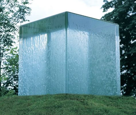 Shining Through | Other Waterfeatures (from birdbaths to lakes) | Watershapes Water Sculpture, Water Architecture, Water Curtain, Water Walls, Water Art, Sculpture Park, Art Installation, Water Design, Sculpture Installation