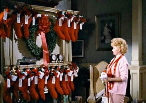 Helen looks at 18 stockings in "Yours, Mine and Ours" Yours Mine And Ours, Lucy Movie, Christmas Films, Henry Fonda, Lucille Ball, Love Lucy, Holiday Movie, I Love Lucy, Christmas Past