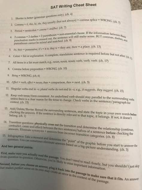 Sat One Month Study Plan, Sat Prep Notes, Sat Grammar Rules, Sat English Prep, Sat Cheat Sheet, Sat English Tips, Sat Exam Aesthetic, Sat Notes Aesthetic, High Sat Score