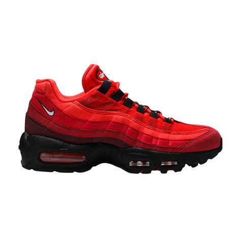 Check out the Air Max 95 'Habanero Red' on GOAT Red Gradient, Nike Air Max 95, Air Max 95, White Accents, Air Max Sneakers, Mens Shoes Sneakers, Air Jordan, Air Max, Nike Air Max