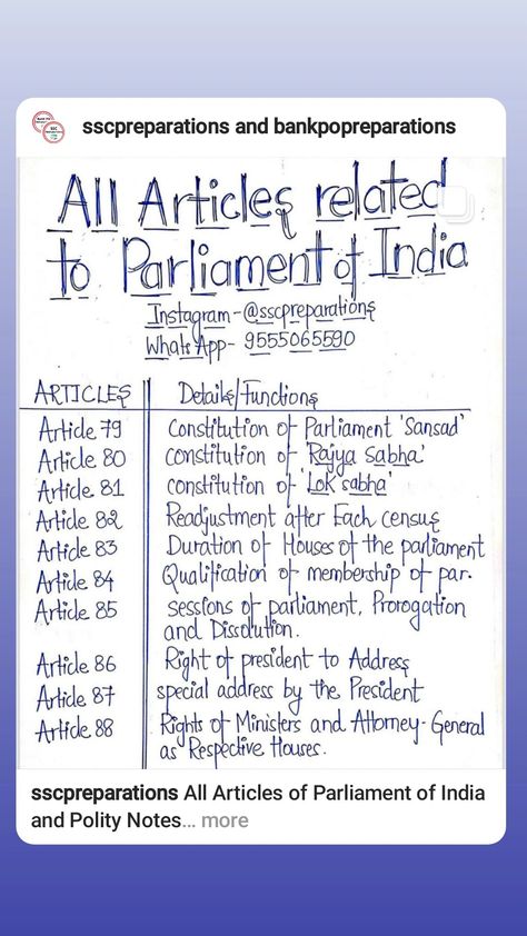 Parliament Of India Notes, Civil Services Aesthetic, Aibe Exam, Indian Polity Tricks, Polity Notes, Upsc Aspirant, Law School Preparation, Ias Notes, Indian Polity