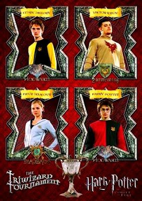 Triwizard Champions    Cedric Diggory  Viktor Krum  Fleur Delacour  Harry Potter Victor Krum, Harry Potter Goblet Of Fire, Viktor Krum, Tournament Poster, Harry Potter Goblet, Imprimibles Harry Potter, Triwizard Tournament, Fire Movie, Fleur Delacour