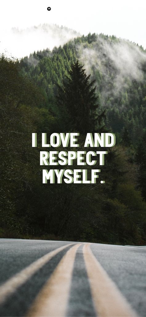 I love and respect myself. From the Motivation app: https://motivation.app Respect Myself, Motivation App, Self Respect, Love And Respect, Words Of Wisdom, Vision Board, Fitness Motivation, I Love, Quick Saves