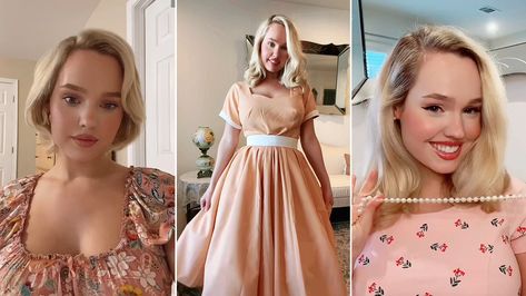 Woman sparks debate over ‘traditional wife’ lifestyle in viral videos: 'I serve my husband' Stepford Wife Aesthetic Modern, Estee Williams, Trad Wives Aesthetic, How To Be The Perfect Wife, How To Be A Traditional Wife, Trad Wife Outfit, Trad Wife Quotes, Traditional Wife Aesthetic, Sincerely Your Inconvenient Wife