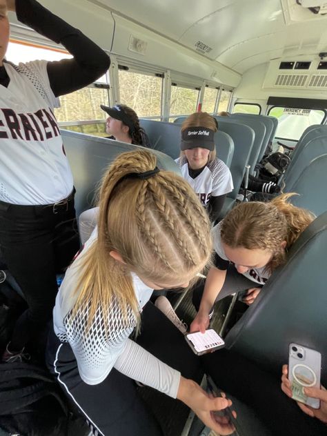 Four Dutch Braids Into Ponytail, 3 Braids Into Ponytail, Four Braids Into Ponytail, 4 Dutch Braids Into Ponytail, Race Day Braids, 4 Braid Ponytail Hairstyle, 4 Braids Into Ponytail, Braided Hair For Sports, Race Hairstyles Running