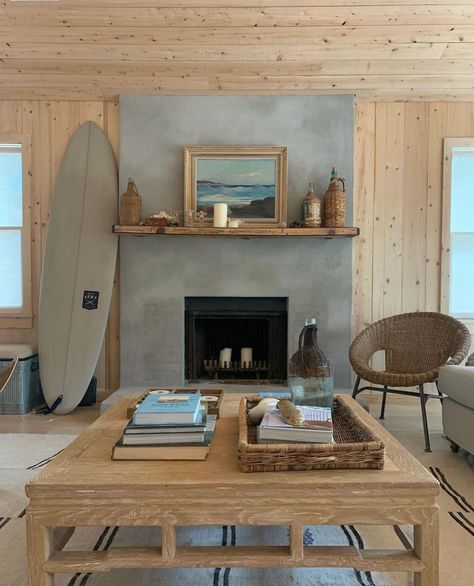 LAUREN LIESS & Co. SHOP on Instagram: “Love a little beach cottage with our modern ming coffee table- 42" square 🤍 Are you following along with the Dune House Rennovation?! Head…” Outer Banks Beach House, Dunes House, Lauren Liess, Surf Shack, Beach Bungalows, Southern Living, Beach Cottages, Outer Banks, Rustic Design