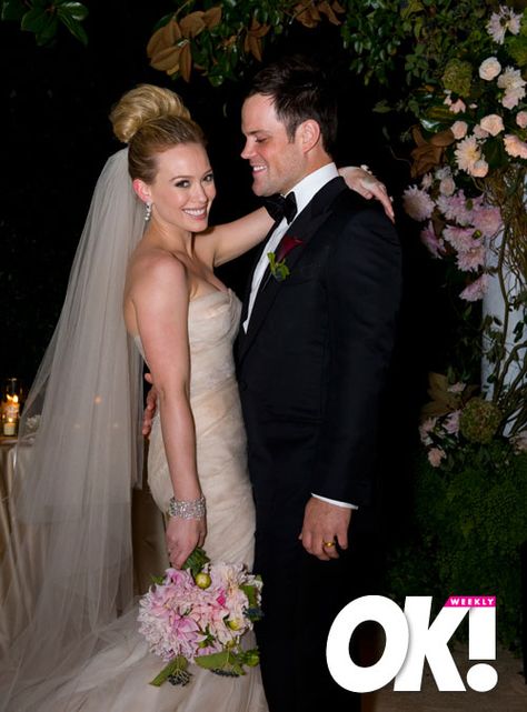 Hilary Duff Wedding Dress, Hilary Duff Wedding, Hillary Duff, Hilary Duff, Celebrity Couples, Fun Wedding, Celebrity Weddings, Mermaid Formal Dress, Perfect Wedding