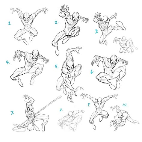 Black Suit Spiderman, Patrick Brown, Superhero Poses, Classic Black Suit, Spiderman Sketches, Spiderman Poses, New Suit Design, Superhero Art Projects, Spiderman Drawing