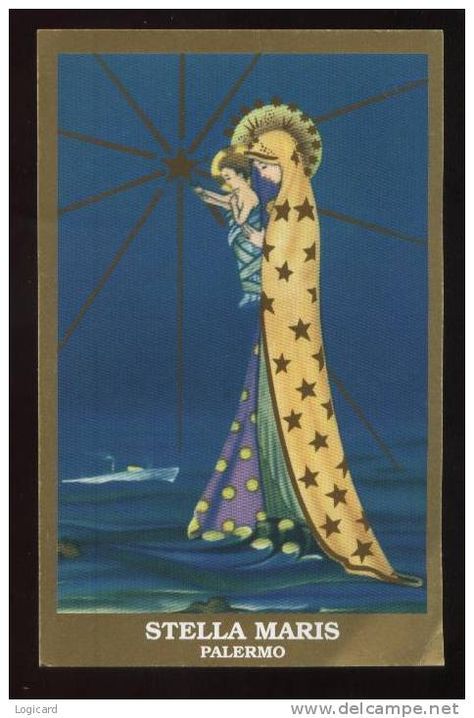 Stella Deus Art, Mary Cassett Paintings, Our Lady Star Of The Sea, Stella Maris Star Of The Sea, Stella Jean 2022, Boutique Crafts, Marian Shrines, Stella Maris, Mother Images