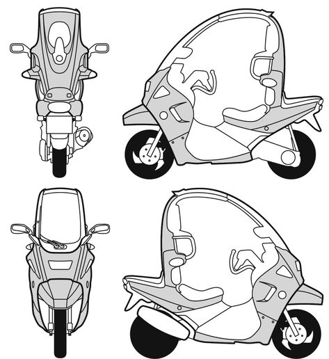 BMW C1 blueprint Bmw C1, Fiat Dino, Blueprint For 3d Modeling, Bmw Vintage, Blueprint Drawing, Reverse Trike, Maserati Quattroporte, Suzuki Gsx, Bmw Cars