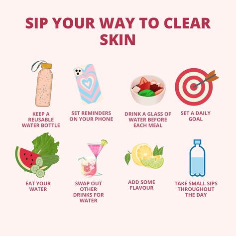 Clear Skin Aesthetic, Proper Skin Care Routine, Meta Ads, Tips For Summer, Skin Advice, Natural Face Skin Care, Good Skin Tips, Beauty Routine Tips, Basic Skin Care Routine