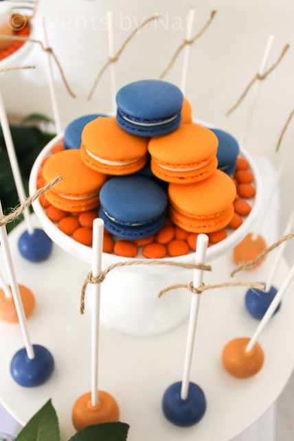 Blue Party Foods, Naruto Party Ideas, Naruto Birthday, Christmas Macarons, Nerf Birthday Party, Nerf Party, Ball Birthday Parties, Graduation Party Planning, Bluey Birthday