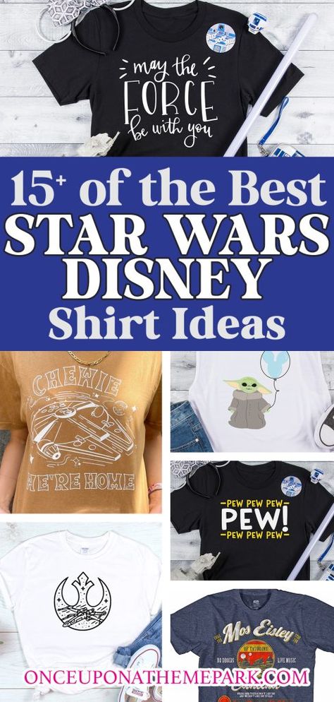 Star Wars Shirt Ideas, Disney Shirt Ideas, Disney Cruise Shirts, Disney Family Vacation Shirts, Universal Shirts, Disney Vacation Shirts, Star Wars Diy, Diy Disney Shirts, Star Wars Disney