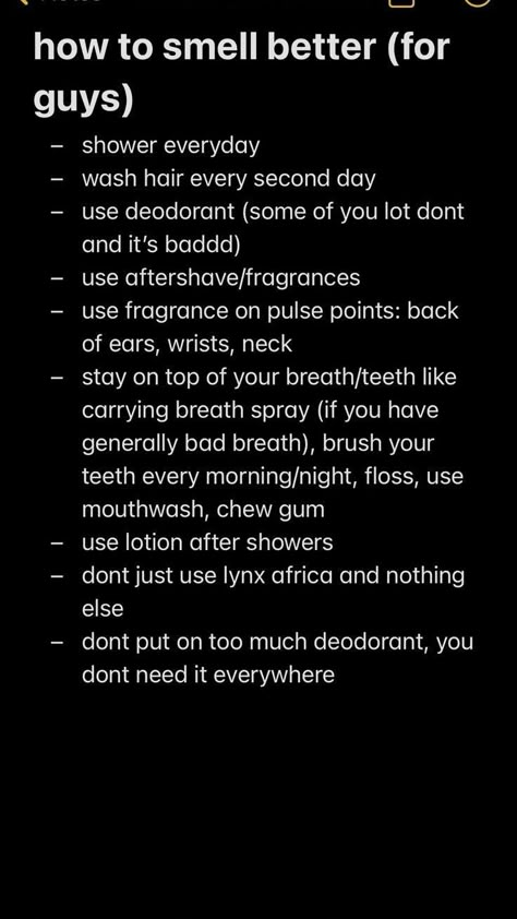 Personal Hygiene For Men, Skin Care For Guys, Men Smell Good Routine, Men’s Glow Up Tips, Hygiene Tips Men, Mens Hygiene Tips, Men Hygiene Essentials, Glow Up For Guys, Men Hygiene Tips