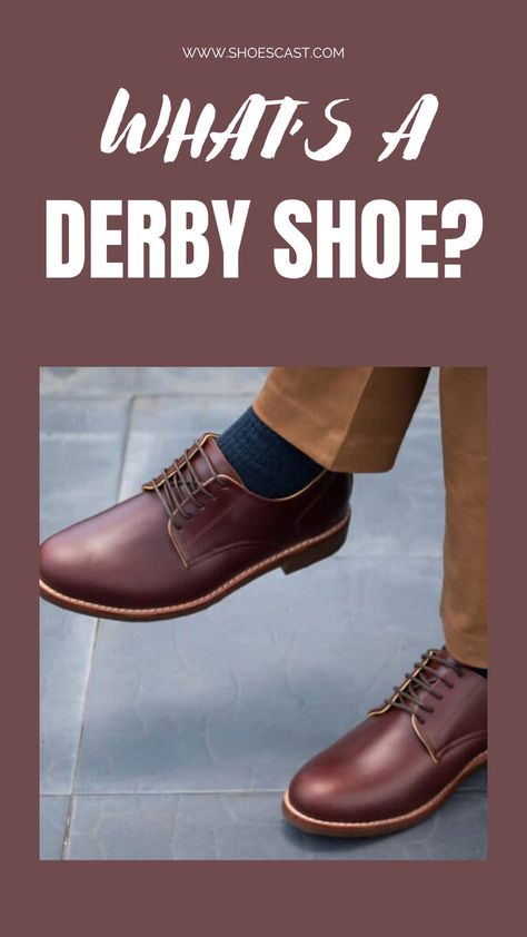 When we’re discussing Oxfords vs. Derbys and referring back to the history behind each, we have to argue that Derbys are winning. Derbys are pretty much synonymous with sneakers for men who prefer wearing something relaxed and easy-going but want to appear polished and put-together at the same time. #shoecast #Shoes #ShoeLove #ShoeStyle #ShoeAddict #FashionShoes #Footwear #ShoeObsession #Sneakers #HighHeels #Boots #FlatShoes #SandalSeason #ShoeInspiration #ShoeGoals #ShoeOfTheDay Highheels Boots, Derby Shoe, Shoe Inspiration, Sneakers For Men, Your Shoes, Easy Going, Shoe Obsession, Derby Shoes, Shoe Style