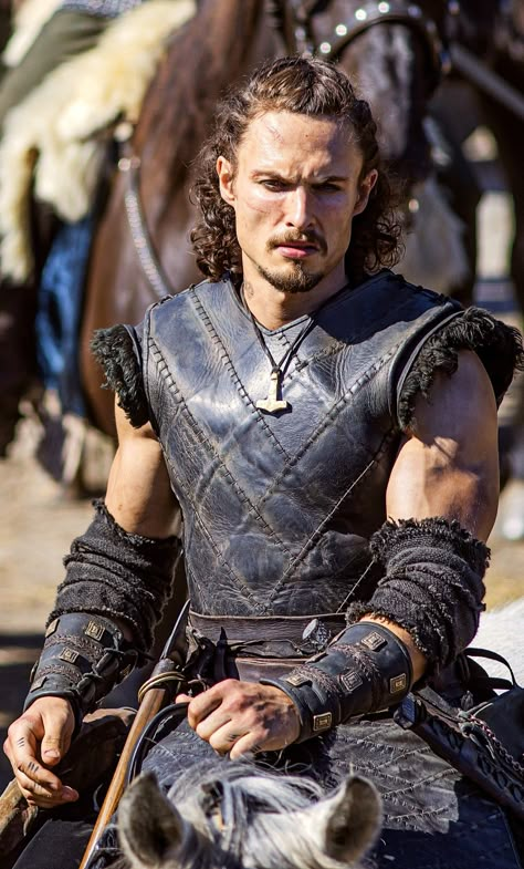 Arnas Fedaravicius The Last Kingdom, Sihtric The Last Kingdom, Medieval Tv Shows, Arnas Fedaravicius, Destiny Is All, Cregan Stark, Alexander Dreymon, Football Poses, History Aesthetic