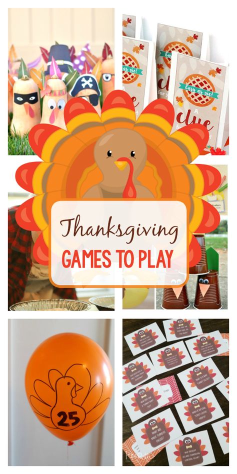 Turkey Games, Thanksgiving Family Games, Thanksgiving Games For Adults, Fun Thanksgiving Games, Thanksgiving Games For Kids, Thanksgiving Kindergarten, Minute To Win It Games, Happy Thanksgiving Quotes, Fun Party Games