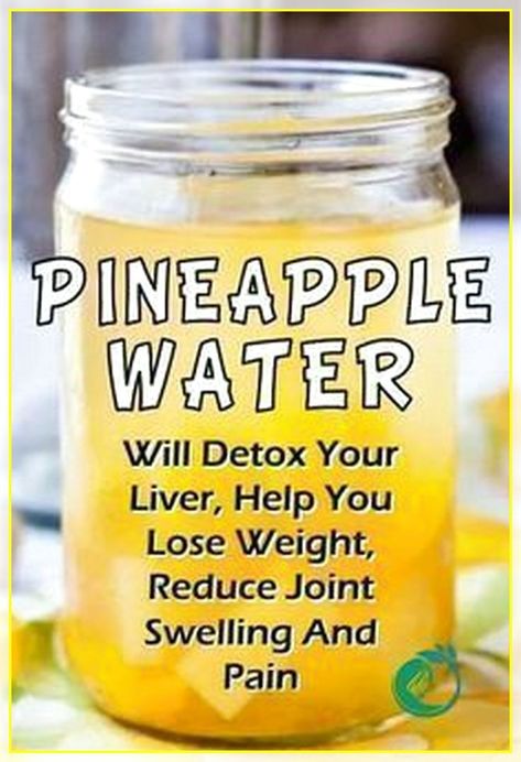 Detox Drink Before Bed, Detox Your Liver, Pineapple Water, Infused Water Recipes, Detox Water Recipes, Lower Belly Fat, Healthy Drinks Recipes, Lower Belly, Healthy Detox