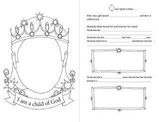 I Am A Child Of God Printable Free, I Am A Child Of God Craft, Sunbeam Lessons, Sunday School Worksheets, Apricot Trees, Princess Activities, Class Crafts, King Craft, Kids Sunday School Lessons