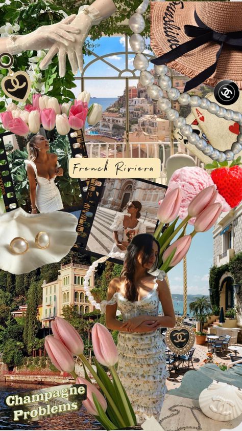 French Riviera Chic 🤍🥐 French Party Aesthetic, Riviera Aesthetic, Riviera Style, French Riviera Summer, French Mood Board, French Riviera Party, French Bachelorette, French Riviera Theme Party, French Riviera Bachelorette