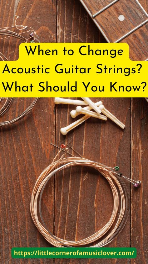 When to Change Acoustic Guitar Strings - What Should You Know Acoustic Guitar Strings, Best Acoustic Guitar, Guitar Tips, Guitar Strings, Acoustic Guitar, Alex And Ani Charm Bracelet, 3 Months, Sound, Guitar