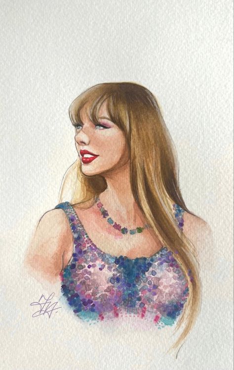 Songs Drawing, Taylor Swift Drawing, Drawing Portraits, Taylor Swift Tour Outfits, Estilo Taylor Swift, Taylor Swift Fearless, Taylor Swift Music, All About Taylor Swift, Taylor Swift 1989