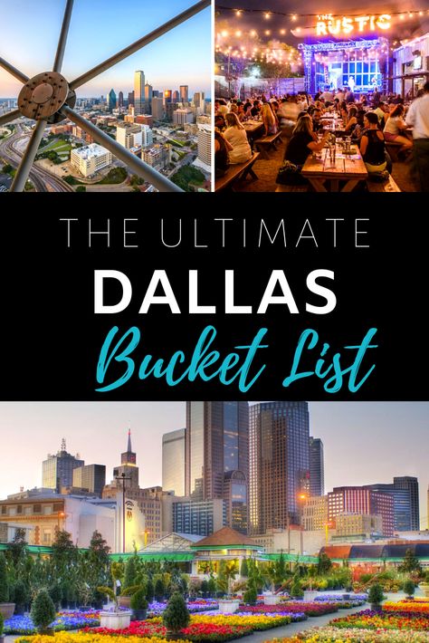 Dallas Travel, Visit Dallas, Texas Bucket List, Things To Do In Dallas, List Of Cities, Texas Vacations, Texas Roadtrip, Cities To Visit, Vacation Tips