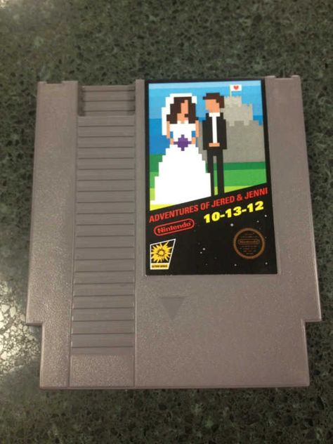 Geek Wedding Invitations, Video Game Wedding, Original Wedding Invitations, Gamer Wedding, Nerd Wedding, Nerdy Wedding, Funny Wedding Invitations, Geek Wedding, Game Themes