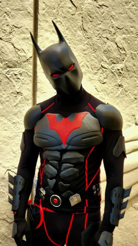 Batman Beyond Costume, Batman Beyond Cosplay, Moon Knight Cosplay, Iron Batman, Red Hood Cosplay, Tactical Suit, Armadura Cosplay, Robin Cosplay, Batman Suit