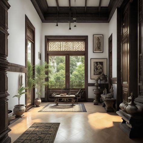 Old Sri Lankan Houses, Traditional Sri Lankan Architecture, Sri Lankan Interior Design, Sri Lankan House, Sri Lankan Architecture, Chettinad House, Indian Palace, Palace Architecture, African Interior Design