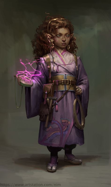 Dnd Halfling, Female Gnome, Pathfinder Character, Heroic Fantasy, Fantasy Sci Fi, Fantasy Races, Dungeons And Dragons Characters, Dnd Art, D&d Dungeons And Dragons