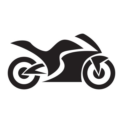 Drawing Bike, Moto Logo Design, Motorbike Drawing, Bike Logos Design, Motorcycle Icon, Motorcycles Logo Design, Simple Bike, Bike Silhouette, Banner Clip Art