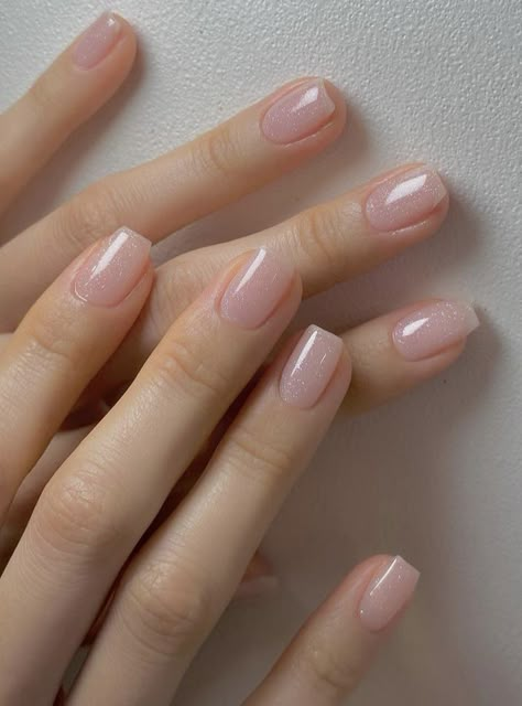 Natural Nails Manicure, Minimal Nails Art, Unghie Nail Art, Natural Nail Designs, Hello Nails, Nails Natural, Subtle Nails, Minimal Nails, Blush Nails