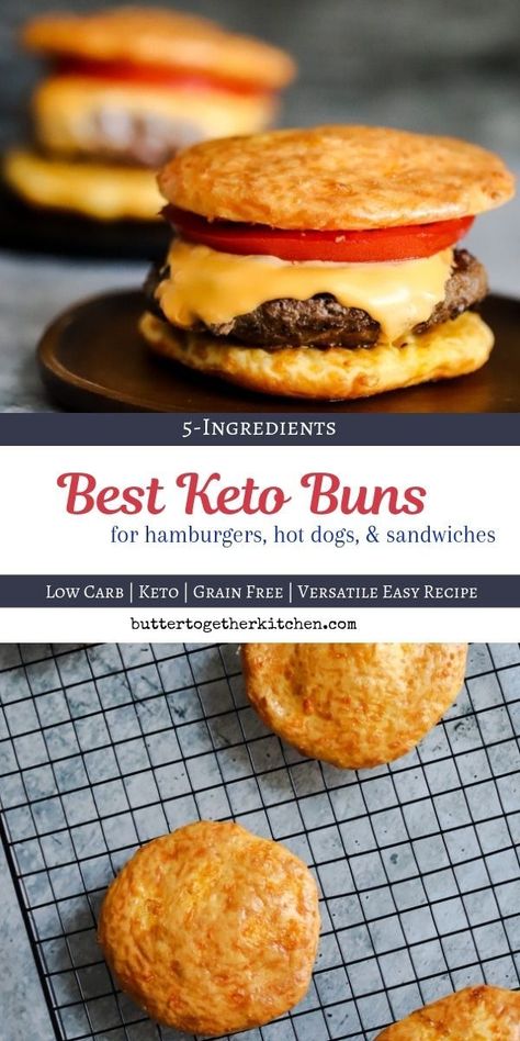 Keto Buns, Best Keto Bread, Desserts Keto, Postre Keto, Keto Diet Menu, Keto Food, Diet Vegetarian, Low Carb Bread, Keto Desserts