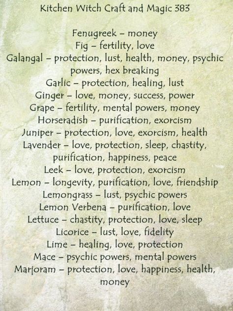 Kitchen Witch Recipes, Witch Herbs, Magickal Herbs, Kitchen Magic, Green Witchcraft, Kitchen Witchery, Witch Garden, Wiccan Magic, Magical Herbs