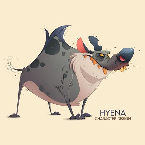 Cartoon Wolf Character Design, Hyena Character Design, Evil Animals, Stylized Sketch, Cartoon Wolf, Wolf Character, Cartoon Style Drawing, Animation Illustration, Animal Character